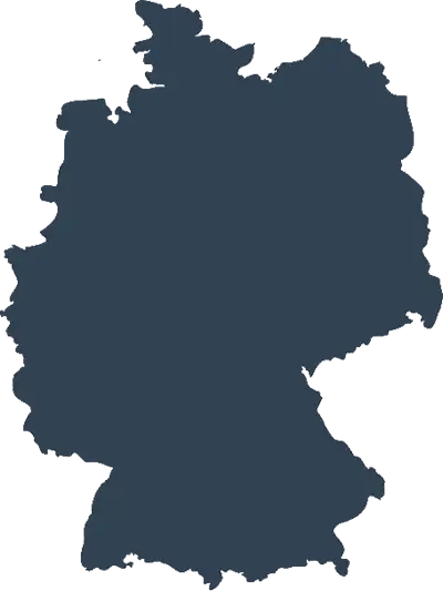 Deutschlandkarte – Abholgebiet Autoankauf Calw
